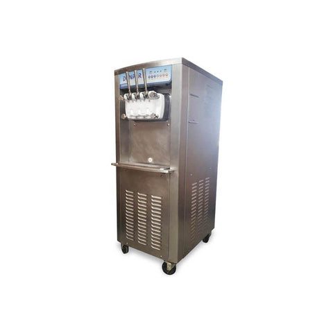 Donper USA D900H Floor Model Two Flavor High Volume Soft Serve Machine, 9.5 qt.