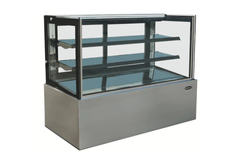 Kool-It KBF-60D - 59" Wide - Flat Glass Non-Refrigerated Dry Display Case