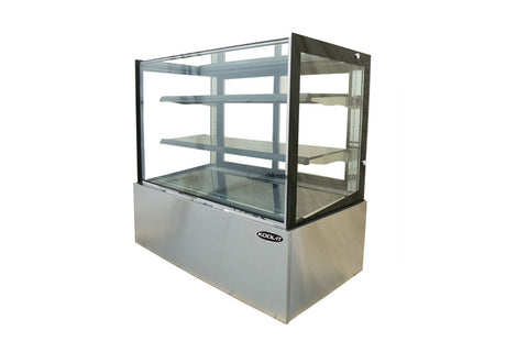 Kool-It KBF-36 - 35" Wide - Flat Glass Display Case