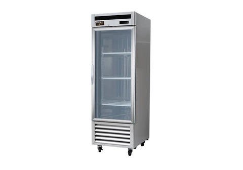 kool-It KBSR-1G - 27" Wide - 1 Glass Door Bottom Mount Reach-In Refrigerator