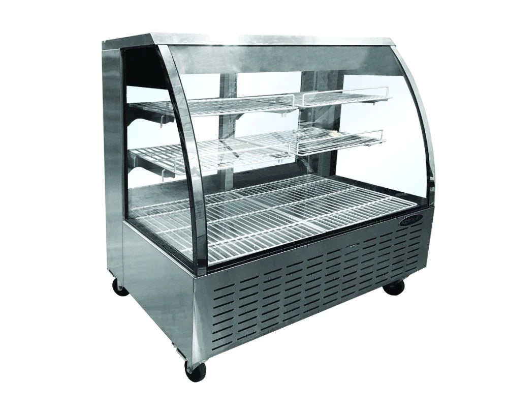 Kool-It KDG-48 - 48" Wide - Curved Glass Deli Display Case