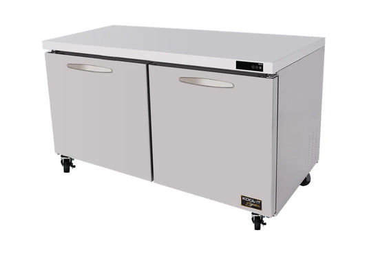 Kool-It KUCF-60-2 - 60" Wide - 2 Door Undercounter Freezer