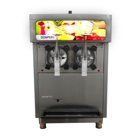 Donper USA XF248 Two Flavor Commercial High Volume Frozen Drink Machine