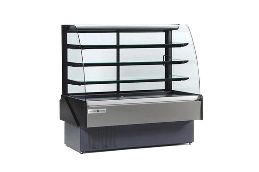 Hydra-Kool KBD-CG-60-S - 60" Wide Self Contained Tilt Out Front Glass Bakery Display Case