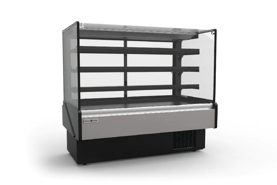 Hydra-Kool KBD-FG-40-D - 40" Wide Non-Refrigerated Flat Glass Bakery Display Case