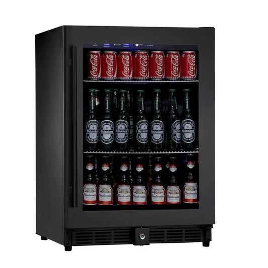 KingsBottle 24 Inch Under Counter Beer Cooler Fridge Built In