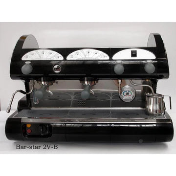 La Pavoni Commercial Volumetric 2 Group Espresso Machine BAR-STAR 2V