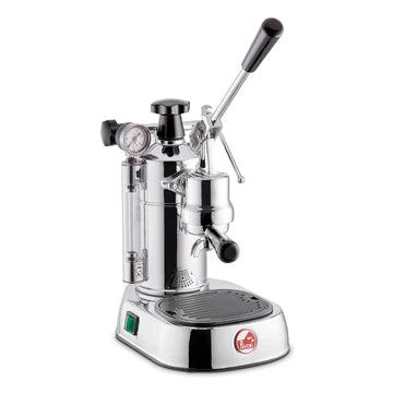 La Pavoni Professional Chrome Espresso Machine PC-16